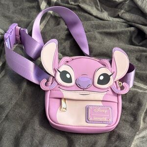 Loungefly Disney Angel belt Bag - Lavender and Pink